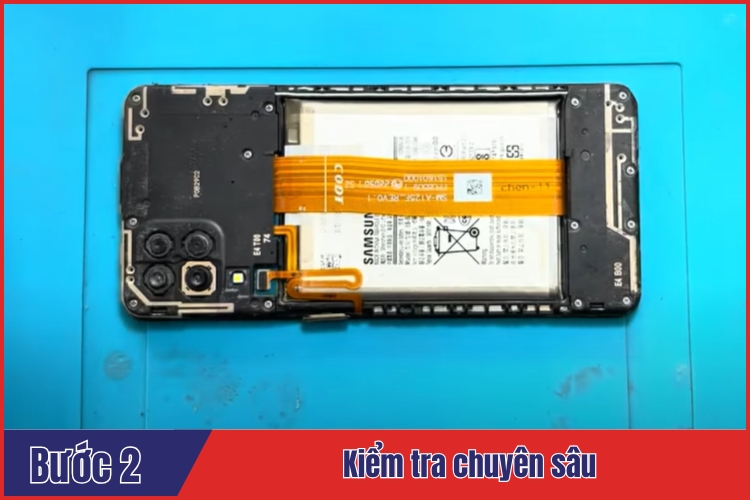 Kiểm tra chuyên sâu màn hình Samsung A12