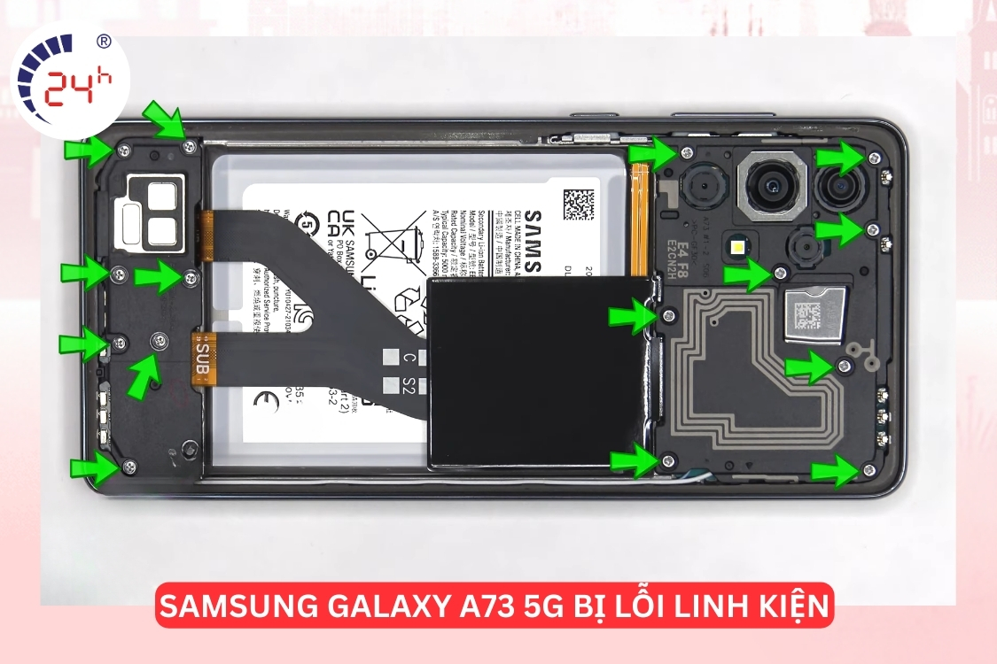 Samsung A37 5G bị lỗi linh kiện