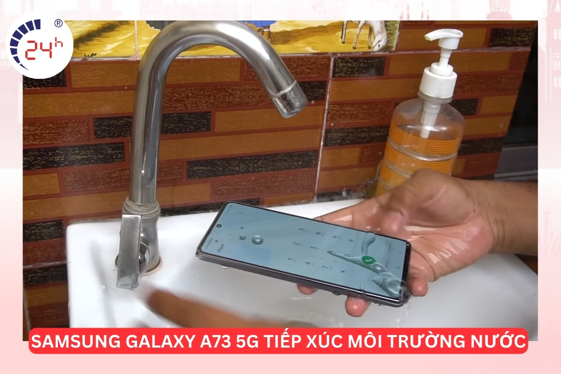 Samsung A37 5G tiếp xúc nước