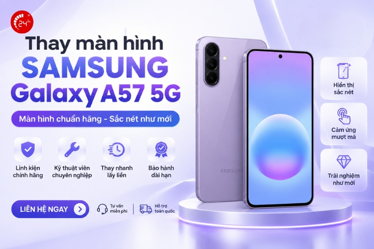thay màn hình samsung galaxy A57 5g
