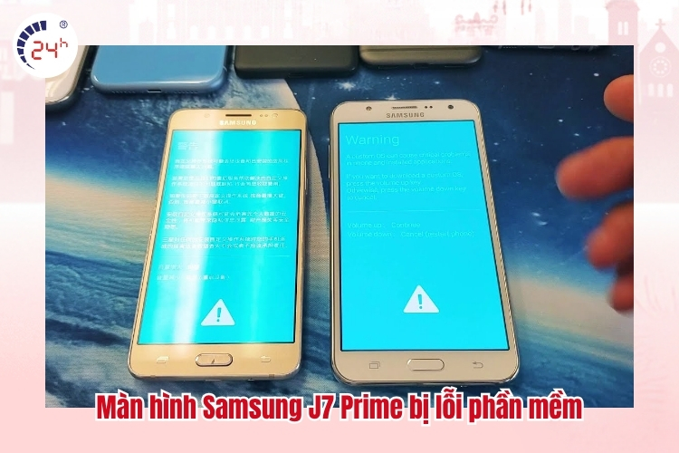 Màn hình Samsung J7 Prime bị lỗi phần mềm