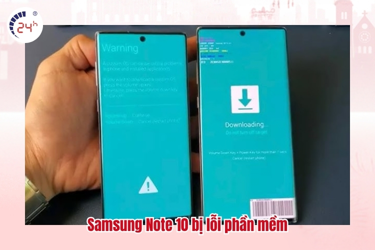 Samsung Note 10 bị lỗi phần mềm