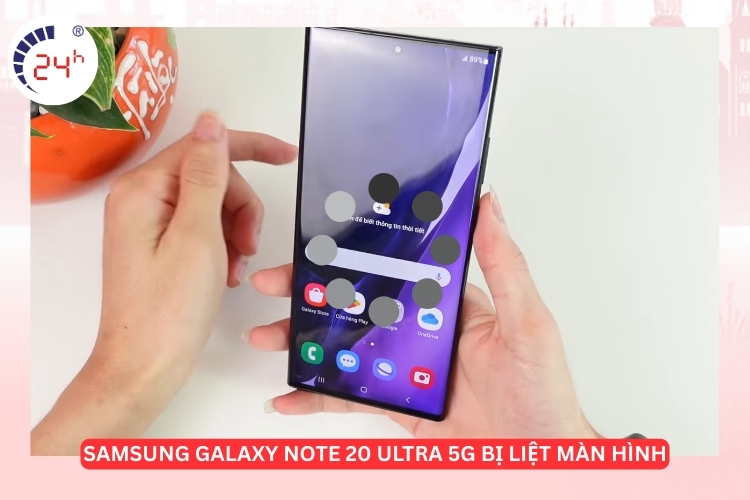 màn hình Samsung Galaxy Note 20 Ultra 5G bị đơ
