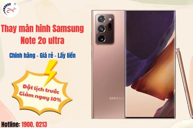Dịch vụ thay màn hình Samsung Note 20 Ultra