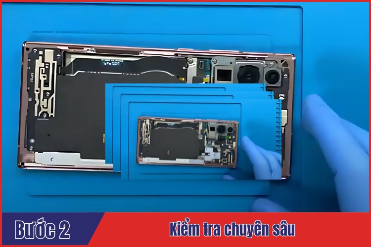 Kiểm tra chuyên sâu trình trạng màn hình Samsung Note 20 Ultra