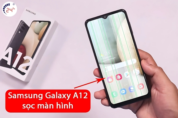 Nguyên nhân khiến màn hình Samsung A12 bị hỏng 