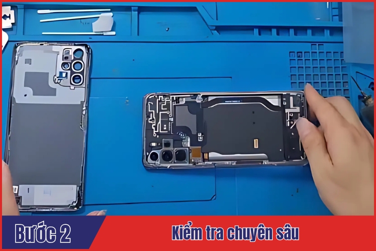 Kiểm tra chuyên sâu tình trạng màn hình Samsung Note 20