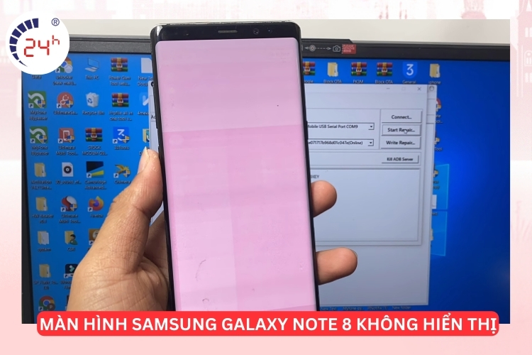màn hình Samsung Galaxy Note 8 không hiển thị màn hình
