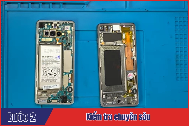 Kiểm tra chuyên sâu màn hình Samsung S10