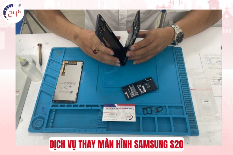 Địa chỉ thay màn hình Samsung S20 uy tín tại TPHCM