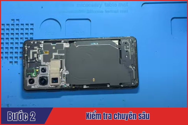 Kiểm tra chuyên sâu tình trạng màn hình Samsung S21