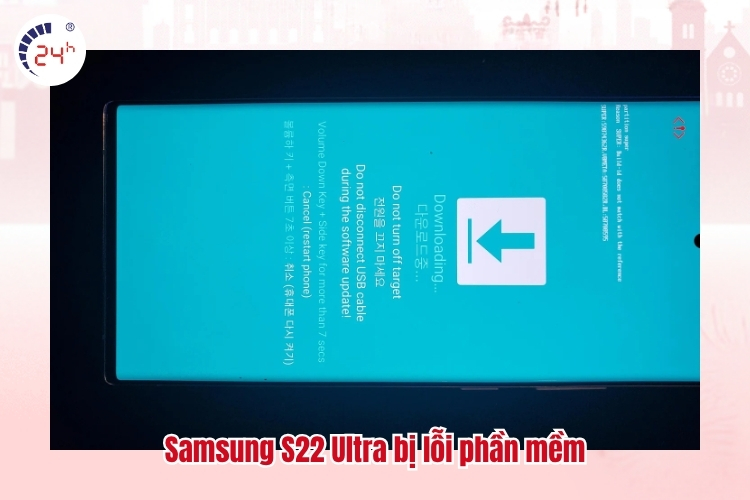 Samsung S22 Ultra bị lỗi phần mềm