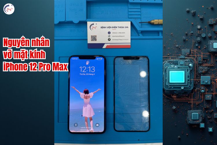 iphone 12 pro max thay mặt kính