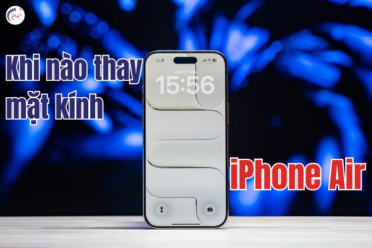 khi nào cần ép kính iphone air