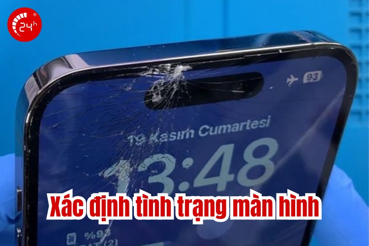 Xác định nguyên nhân gây hư hỏng mặt kính iphone