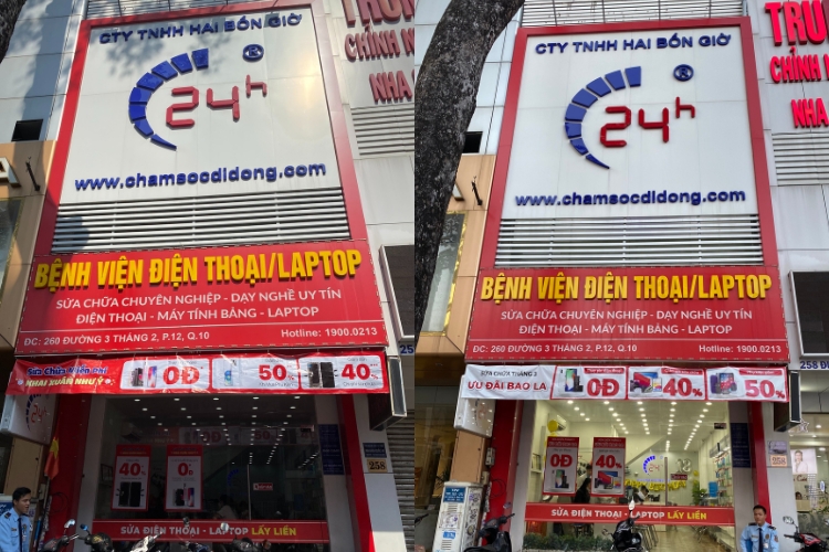 bệnh viện điện thoại,laptop 24h