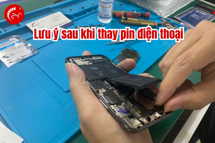 lưu ý sau khi thay pin điện thoại