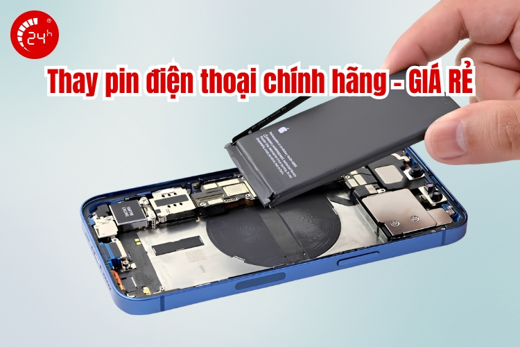 thay pin điện thoại