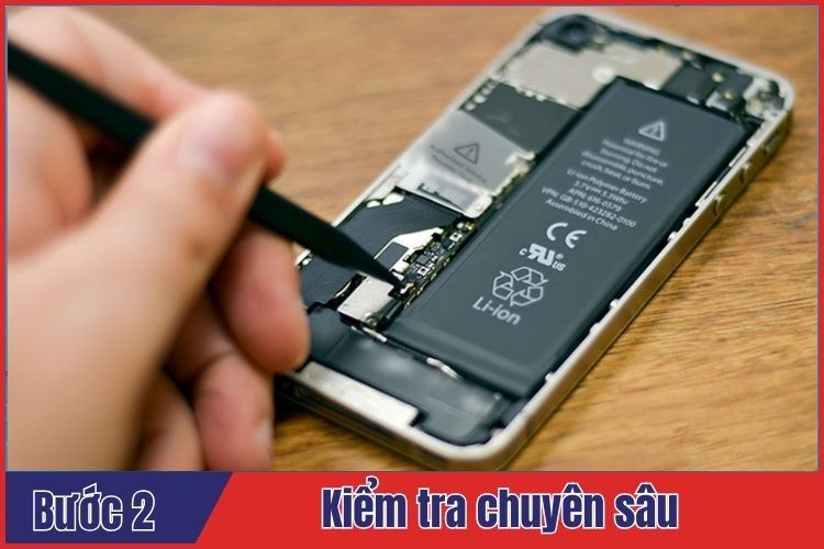 Nhân viên sẽ thực hiện kiểm tra chuyên sâu