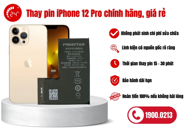 thay pin iphone 12 pro