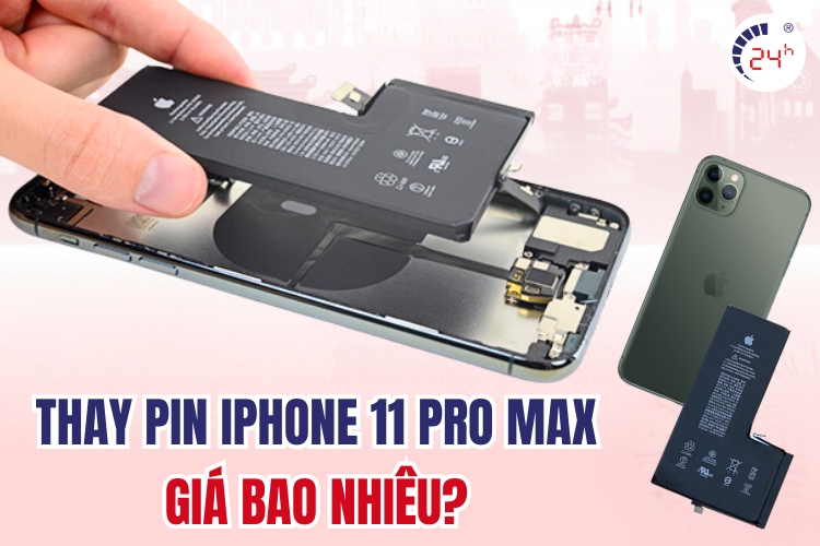 thay pin iphone 11 pro max chính hãng giá bao nhiêu