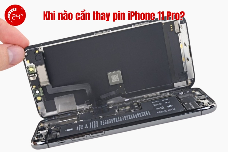 khi nào cần thay pin iphone 11 pro
