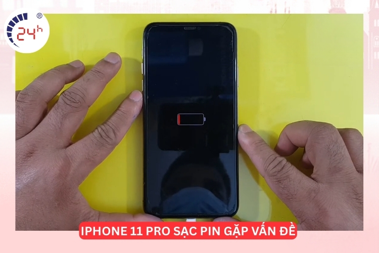 pin iPhone 11 Pro gặp vấn đề khi sạc