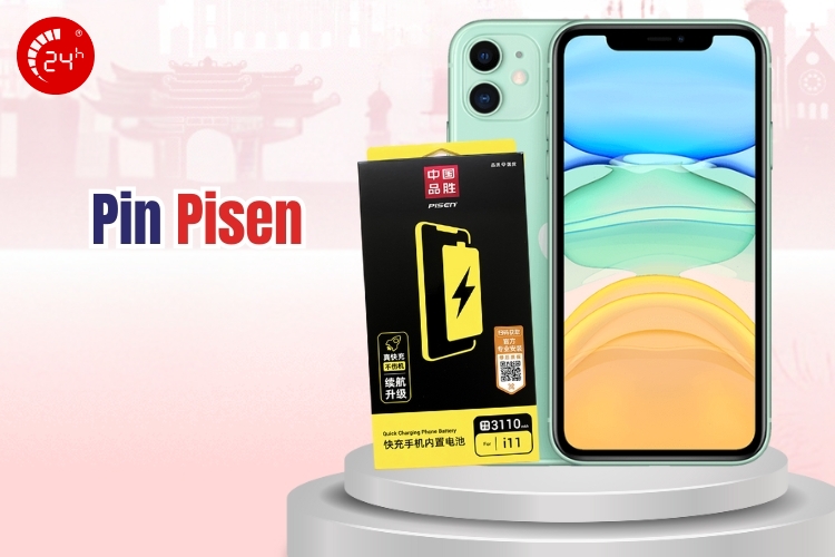 Pin Pisen iPhone 11 thường