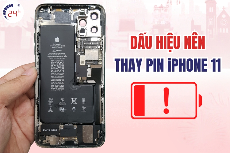 Dấu hiệu nên thay pin iPhone 11