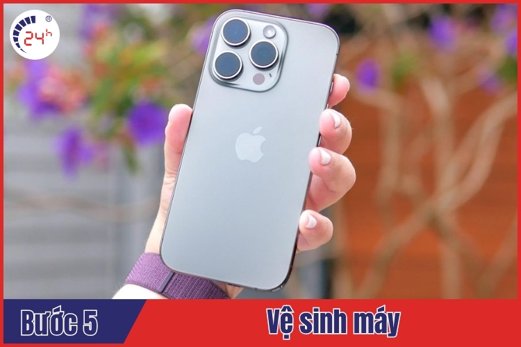 Quy trình thay pin iPhone 11 thường 