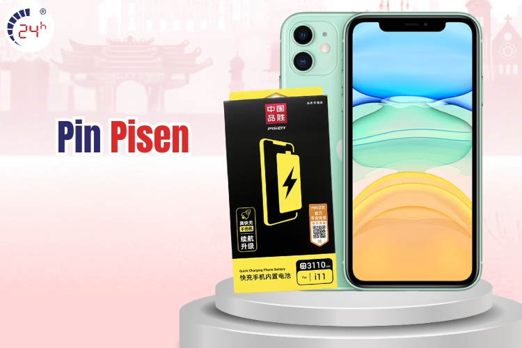 Pin Pisen iPhone 11 thường 