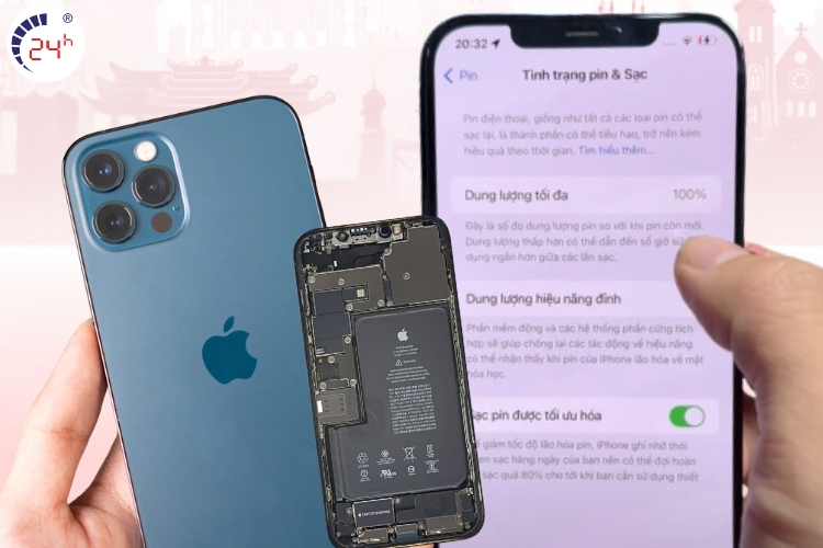 nên thay pin iphone 12 pro max loại nào tốt 