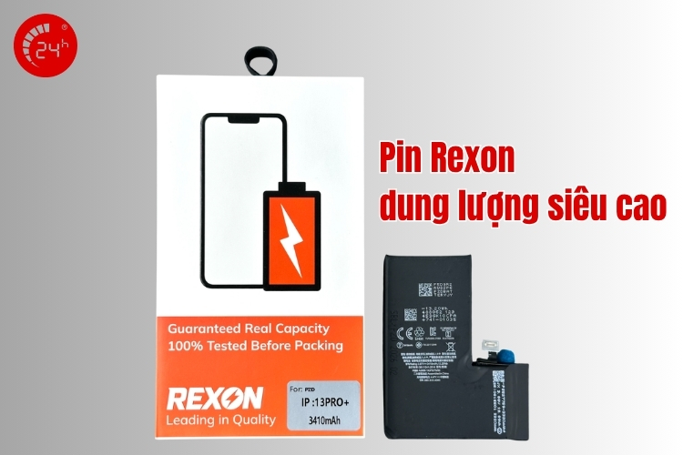 pin rexon dung lượng siêu cao iphone 13 pro