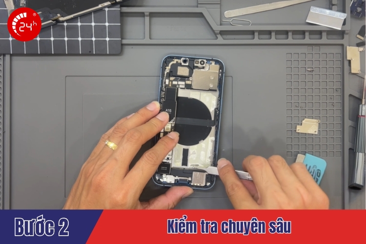 kiểm tra pin iphone