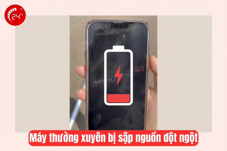 máy bị sập nguồn