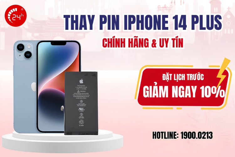thay pin iphone 14 plus
