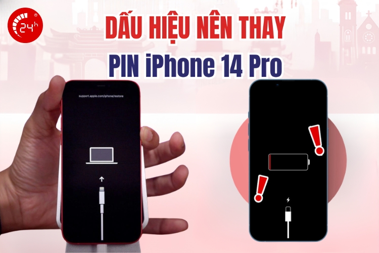 dấu hiệu cần thay pin iphone 14 pro
