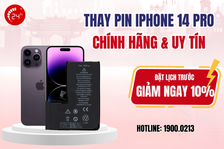 thay pin iphone 14 pro