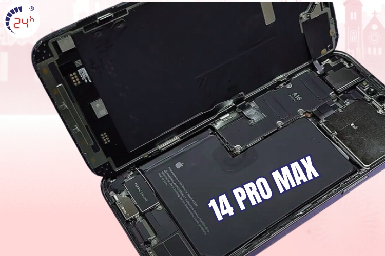 thay pin 14 pro max có mất chống nước không 