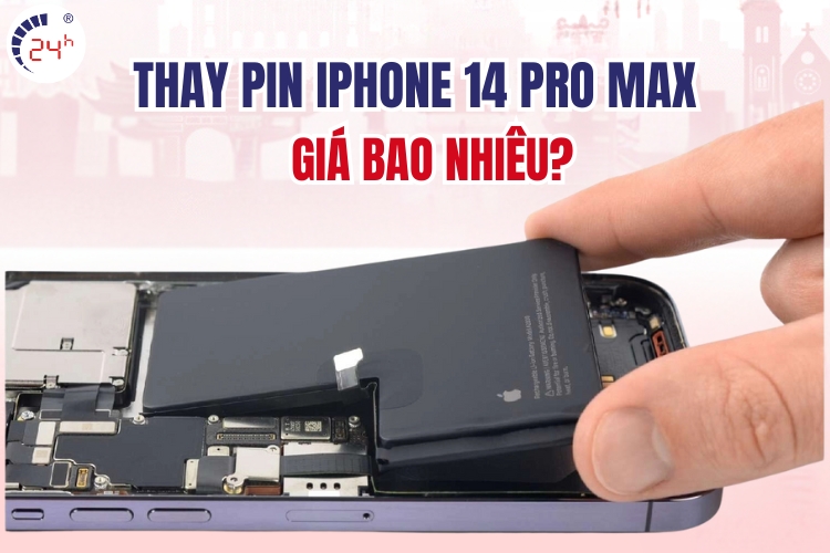 thay pin iphone 14 pro max chính hãng giá bao nhiêu