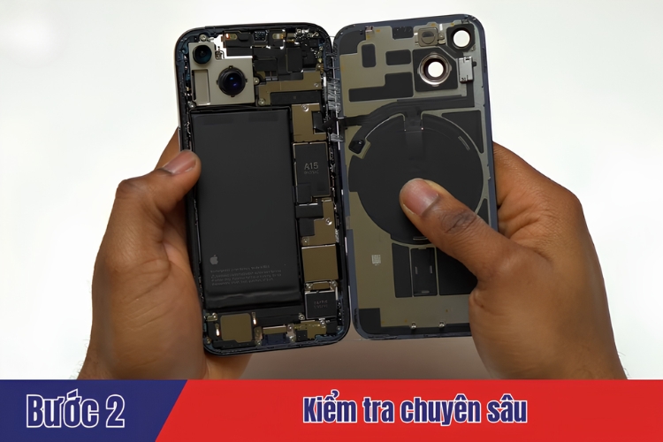 kiểm tra tình trạng pin iphone 14