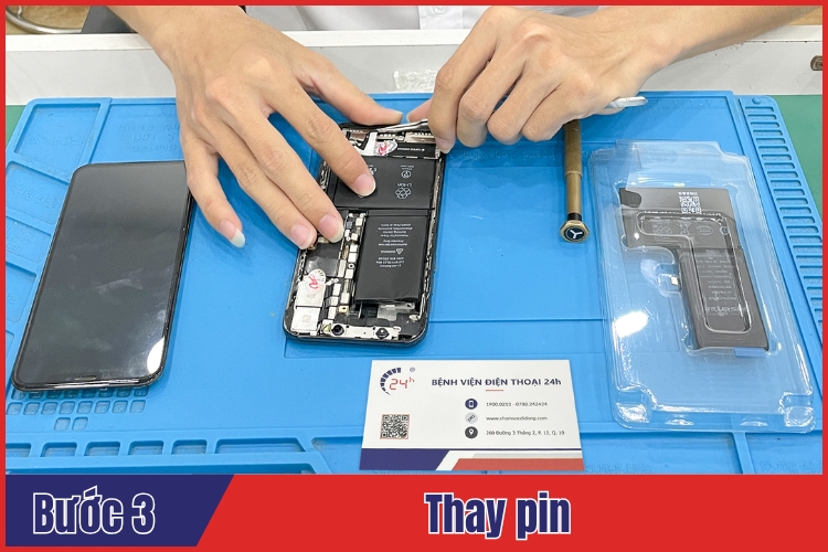 địa chỉ thay pin iphone 15 tại tphcm
