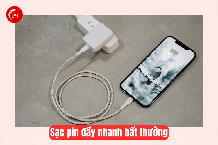máy mau hết pin