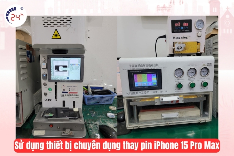 Địa chỉ thay Pin iPhone 15 Pro Max giá rẻ
