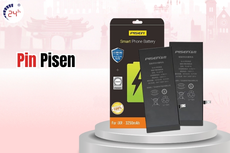 Pin Pisen cho iPhone 16 Pro Max