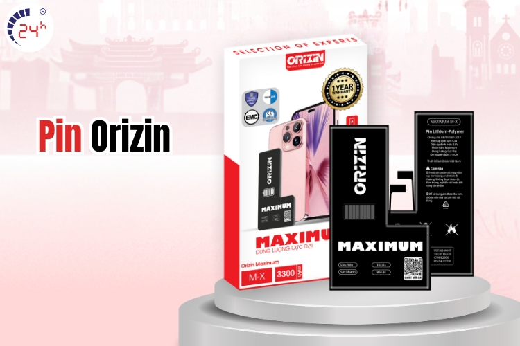 Pin Orizin cho iPhone 16 Pro Max