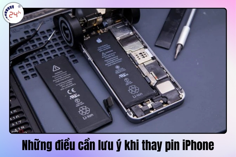 Những điều cần lưu ý khi thay pin iPhone
