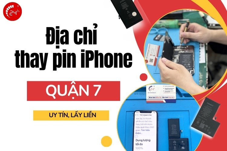 địa chỉ thay pin iphone quận 7