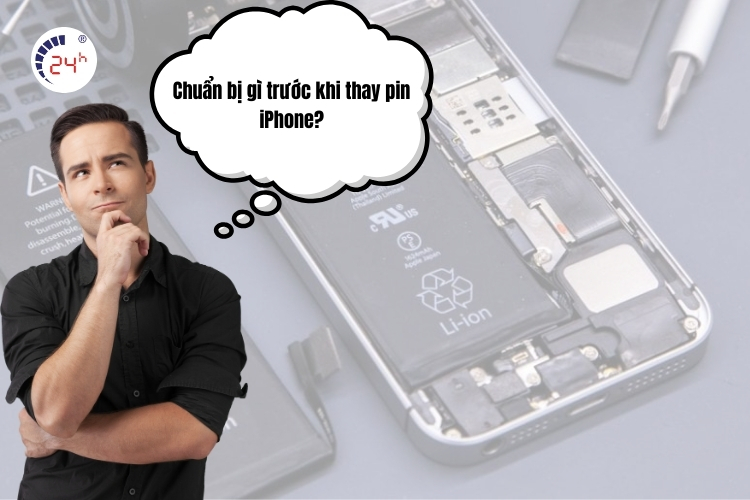 cần chuẩn bị gì trước khi thay pin iphone