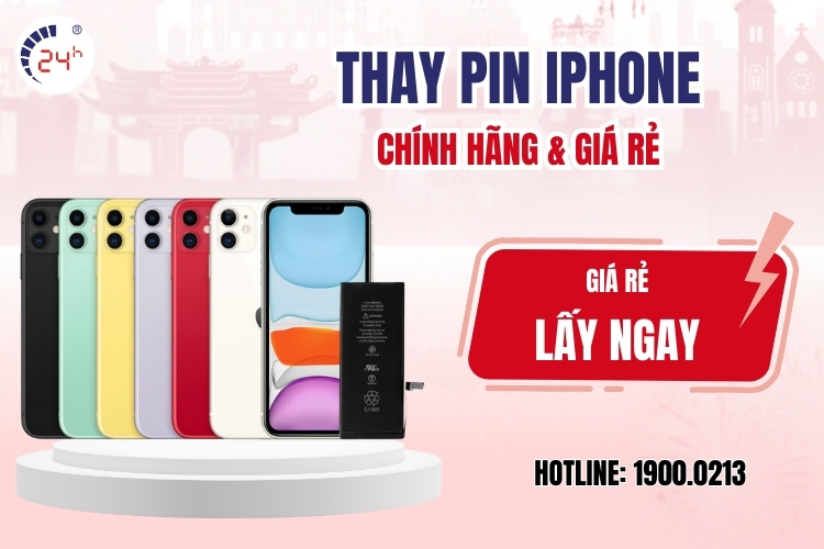 thay Pin iPhone được cập nhật mới nhất 2025